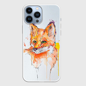 Чехол для iPhone 13 Pro Max с принтом Лисёнок ,  |  | зверёк | лес | лиса | лисёнок лис | природа | пушистик | пушистый | рыжий
