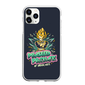 Чехол для iPhone 11 Pro матовый с принтом Гордый принц , Силикон |  | anime | dragon ball | аниме | анимэ | драгон бал | дрэгон бол | жемчуг дракона