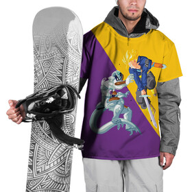 Накидка на куртку 3D с принтом Yellow vs purple , 100% полиэстер |  | Тематика изображения на принте: anime | dragon ball | аниме | анимэ | драгон бал | дрэгон бол | жемчуг дракона