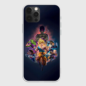 Чехол для iPhone 12 Pro Max с принтом Dragon ball Team , Силикон |  | anime | dragon ball | аниме | анимэ | драгон бал | дрэгон бол | жемчуг дракона