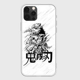 Чехол для iPhone 12 Pro Max с принтом Иноске Хашибира Kimetsu no Yaiba , Силикон |  | demon slayer | kamado | kimetsu no yaiba | nezuko | tanjiro | аниме | гию томиока | зеницу агацума | иноске хашибира | камадо | клинок | корзинная девочка | манга | музан кибуцуджи | незуко | рассекающий демонов | танджиро