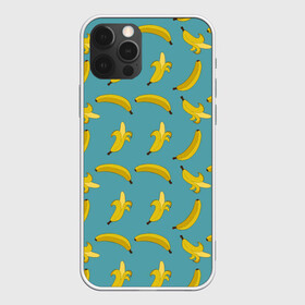 Чехол для iPhone 12 Pro с принтом Бананы | Мятная , силикон | область печати: задняя сторона чехла, без боковых панелей | pattern | textures | tnt | абстракция | бананабум | бананы | ветки | взрыв | геометрия | градиент | дождь | заливка | обезьяна | паттерны | пиксели | пикси | продукты | текстура | текстуры | тнт | фигуры | фон