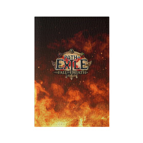 Обложка для паспорта матовая кожа с принтом Path of Exile Logo | Путь изгнанника Лого (Z) , натуральная матовая кожа | размер 19,3 х 13,7 см; прозрачные пластиковые крепления | Тематика изображения на принте: exile | game | path of exile | rpg | берсерк | вождь | дикарь | дуэлянт | игра | покоритель | путь изгнанника | рпг
