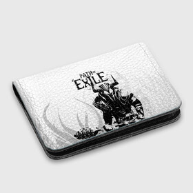 Картхолдер с принтом с принтом PATCH OF EXILE WARRIOR , натуральная матовая кожа | размер 7,3 х 10 см; кардхолдер имеет 4 кармана для карт; | dota | game | path of exile | войн | дота | игра | ммо | монстр | патч оф экзайл | рыцарь