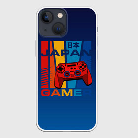 Чехол для iPhone 13 mini с принтом JAPAN GAMER | ГЕЙМЕР ,  |  | game | gamer | играть | игрок | игроку | игрушка | игры | консоль | приставка