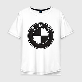 Мужская футболка хлопок Oversize с принтом BMW LOGO CARBON , 100% хлопок | свободный крой, круглый ворот, “спинка” длиннее передней части | Тематика изображения на принте: bmw | абстракция | авто | автомобиль | бмв | карбон | лого | логотип | машина | скорость