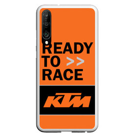 Чехол для Honor P30 с принтом KTM | READY TO RACE (Z) , Силикон | Область печати: задняя сторона чехла, без боковых панелей | Тематика изображения на принте: enduro | ktm | moto | moto sport | motocycle | sportmotorcycle | ктм | мото | мото спорт | мотоспорт | спорт мото