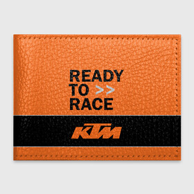 Обложка для студенческого билета с принтом KTM | READY TO RACE (Z) , натуральная кожа | Размер: 11*8 см; Печать на всей внешней стороне | enduro | ktm | moto | moto sport | motocycle | sportmotorcycle | ктм | мото | мото спорт | мотоспорт | спорт мото