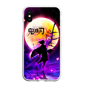 Чехол для iPhone XS Max матовый с принтом Шинобу Кочо Kimetsu no Yaiba , Силикон | Область печати: задняя сторона чехла, без боковых панелей | demon slayer | kamado | kimetsu no yaiba | nezuko | tanjiro | аниме | гию томиока | зеницу агацума | иноске хашибира | камадо | клинок | корзинная девочка | манга | музан кибуцуджи | незуко | рассекающий демонов | танджиро