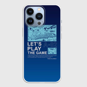 Чехол для iPhone 13 Pro с принтом LETS PLAY THE GAME ГЕЙМЕР ,  |  | game | gamer | играть | игрок | игроку | игрушка | игры | консоль | приставка
