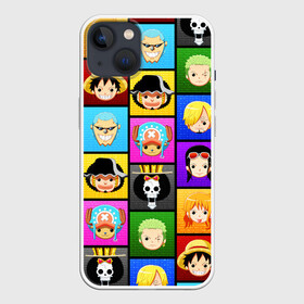 Чехол для iPhone 13 с принтом ONE PIECE   ВАН ПИС   ГЕРОИ ,  |  | anime | heroes | one piece | pattern | skull | wanted | аниме | ван пис | герои | манга | мультфильм | персонажи. | розыск | скелет | узор | череп | японская анимация