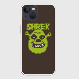 Чехол для iPhone 13 с принтом Shrek. True Ogre ,  |  | charming | donkey | fiona | forever | gonna | is | me | once | pinocchio | roll | shrek | somebody | the | told | world | артур | в | гарольд | дракон | кот | лорд | мерлин | навсегда | огр | осел | пиноккио | пряник | сапогах | фаркуад | фиона