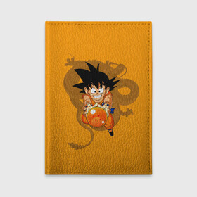 Обложка для автодокументов с принтом Kid Goku , натуральная кожа |  размер 19,9*13 см; внутри 4 больших “конверта” для документов и один маленький отдел — туда идеально встанут права | anime | dragon ball | аниме | анимэ | драгон бал | дрэгон бол | жемчуг дракона