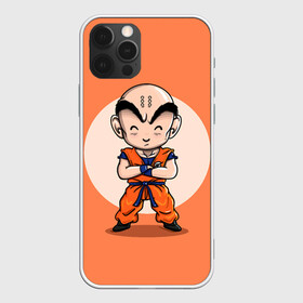 Чехол для iPhone 12 Pro Max с принтом Куририн , Силикон |  | anime | dragon ball | аниме | анимэ | драгон бал | дрэгон бол | жемчуг дракона