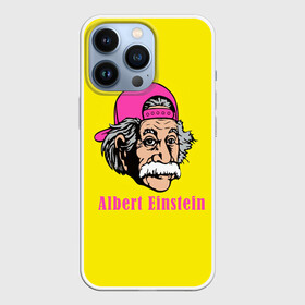 Чехол для iPhone 13 Pro с принтом Albert Einstein ,  |  | albert einstein | biography | genius | history | physics | relativity | science | альберт эйнштейн | биография | гений | история | наука | относительность | физика