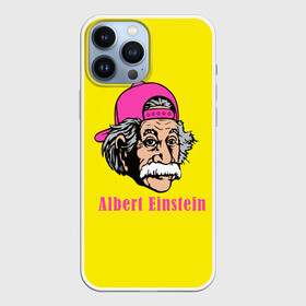 Чехол для iPhone 13 Pro Max с принтом Albert Einstein ,  |  | albert einstein | biography | genius | history | physics | relativity | science | альберт эйнштейн | биография | гений | история | наука | относительность | физика