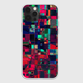 Чехол для iPhone 12 Pro Max с принтом HAPPY WINDOWS , Силикон |  | abstract | абстракция | квадраты | красное | прямоугольники