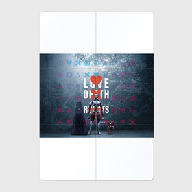 Магнитный плакат 2Х3 с принтом Любовь смерть и роботы , Полимерный материал с магнитным слоем | 6 деталей размером 9*9 см | Тематика изображения на принте: love | lovedeathandrobots | loverobot | robot