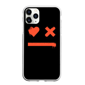 Чехол для iPhone 11 Pro матовый с принтом Smile | Love Death and Robots , Силикон |  | Тематика изображения на принте: death | ldr | logo | love | netflix | robots | smile | анимация | кино | лого | лср | любовь | нетфликс | роботы | сериал | смайл | смайлик