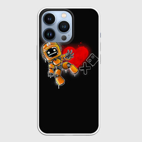 Чехол для iPhone 13 Pro с принтом K VRC | Love Death and Robots ,  |  | Тематика изображения на принте: death | heart | hearts | k vrc | ldr | logo | love | netflix | robots | smile | анимация | кино | лого | лср | любовь | нетфликс | роботы | сердце | сериал | смайл | смайлик