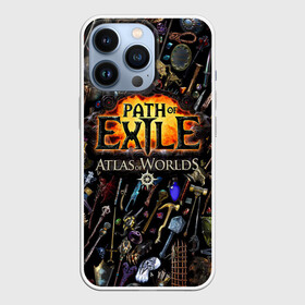 Чехол для iPhone 13 Pro с принтом Path of Exile ,  |  | computer | game | path of exile | игра | компьютерная | путь изгнания