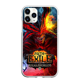 Чехол для iPhone 11 Pro матовый с принтом Path of Exile , Силикон |  | computer | game | path of exile | игра | компьютерная | путь изгнания