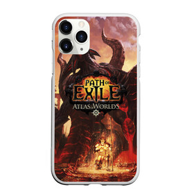 Чехол для iPhone 11 Pro матовый с принтом Path of Exile , Силикон |  | computer | game | path of exile | игра | компьютерная | путь изгнания