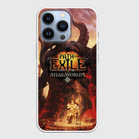 Чехол для iPhone 13 Pro с принтом Path of Exile ,  |  | computer | game | path of exile | игра | компьютерная | путь изгнания