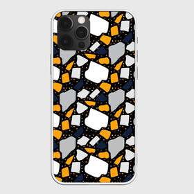 Чехол для iPhone 12 Pro Max с принтом Венецианское Терраццо | Venice , Силикон |  | greek | italy | marble | mosaic | pattern | roma | terrazzo | античность | античный узор | венеция | греческий узор | итальянский стиль | камешки | камни | мозаика | мрамор | мраморная крошка | напольное покрытие | паттерн