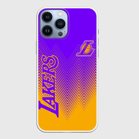 Чехол для iPhone 13 Pro Max с принтом LOS ANGELES LAKERS   ЛЕЙКЕРС ,  |  | 24 lakers | kobe bryant | lakers | los angeles lakers | баскетбол. | коби брайант | лос анджелес лейкерс | лосанджелес лейкерс