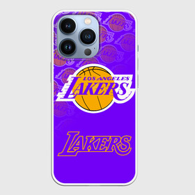 Чехол для iPhone 13 Pro с принтом LOS ANGELES LAKERS   ЛЕЙКЕРС ,  |  | 24 lakers | kobe bryant | lakers | los angeles lakers | баскетбол. | коби брайант | лос анджелес лейкерс | лосанджелес лейкерс