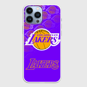 Чехол для iPhone 13 Pro Max с принтом LOS ANGELES LAKERS   ЛЕЙКЕРС ,  |  | Тематика изображения на принте: 24 lakers | kobe bryant | lakers | los angeles lakers | баскетбол. | коби брайант | лос анджелес лейкерс | лосанджелес лейкерс