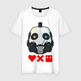 Мужская футболка хлопок с принтом Love, Death and Robots | XBOT 4000 (Z) , 100% хлопок | прямой крой, круглый вырез горловины, длина до линии бедер, слегка спущенное плечо. | death | love | love death robots | netflix | robots | vedeathrobots | xbot 4000 | любовь | нетфликс | роботы | сериал | сериалы