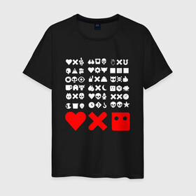 Мужская футболка хлопок с принтом Love, Death and Robots | Logo (Z) , 100% хлопок | прямой крой, круглый вырез горловины, длина до линии бедер, слегка спущенное плечо. | death | logo | love | love death robots | netflix | robots | vedeathrobots | xbot 4000 | лого | любовь | нетфликс | роботы | сериал | сериалы