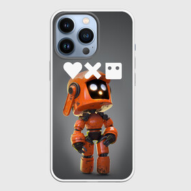 Чехол для iPhone 13 Pro с принтом Love, Death and Robots | K VRC (Z) ,  |  | Тематика изображения на принте: death | k vrc | love | love death robots | netflix | robots | vedeathrobots | xbot 4000 | врц | любовь | нетфликс | роботы | сериал | сериалы