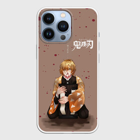 Чехол для iPhone 13 Pro с принтом Избитый Зеницу Агацума ,  |  | demon slayer | kamado | kimetsu no yaiba | nezuko | tanjiro | аниме | гию томиока | зеницу агацума | иноске хашибира | камадо | клинок | корзинная девочка | манга | музан кибуцуджи | незуко | рассекающий демонов | танджиро