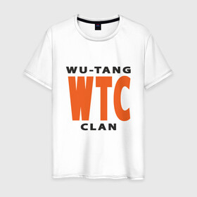 Мужская футболка хлопок с принтом Wu-Tang (WTC) , 100% хлопок | прямой крой, круглый вырез горловины, длина до линии бедер, слегка спущенное плечо. | Тематика изображения на принте: black | hiphop | method man | music | new york | nyc | odb | old school | rap | rza | wu tang clan | wutang | ву тэнг | граффити | микрофон | музыка | нью йорк | рэп | рэпер | хипхоп