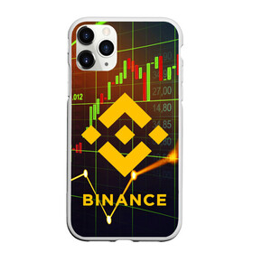 Чехол для iPhone 11 Pro матовый с принтом BINANCE / БИНАНС / БАНАН , Силикон |  | binance | binance com | bitcoin | bittrex com | btc | exmo me | hodl. | trading | банан биржа | бинанс | биткоин | криптовалюта биржа | криптотрейдер | криптотрейдинг | трейдинг