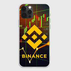 Чехол для iPhone 12 Pro Max с принтом BINANCE / БИНАНС / БАНАН , Силикон |  | binance | binance com | bitcoin | bittrex com | btc | exmo me | hodl. | trading | банан биржа | бинанс | биткоин | криптовалюта биржа | криптотрейдер | криптотрейдинг | трейдинг