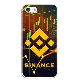 Чехол для iPhone 5/5S матовый с принтом BINANCE / БИНАНС / БАНАН , Силикон | Область печати: задняя сторона чехла, без боковых панелей | binance | binance com | bitcoin | bittrex com | btc | exmo me | hodl. | trading | банан биржа | бинанс | биткоин | криптовалюта биржа | криптотрейдер | криптотрейдинг | трейдинг