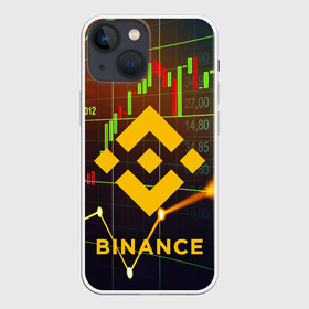 Чехол для iPhone 13 mini с принтом BINANCE   БИНАНС   БАНАН ,  |  | binance | binance com | bitcoin | bittrex com | btc | exmo me | hodl. | trading | банан биржа | бинанс | биткоин | криптовалюта биржа | криптотрейдер | криптотрейдинг | трейдинг