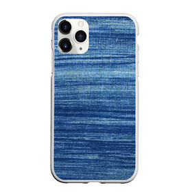 Чехол для iPhone 11 Pro Max матовый с принтом Texture Denim , Силикон |  | background | blue | dark | denim | gradient | ice | jeans | paints | ripples | spot | spots | stripes | texture | white | белый | градиент | джинсы | лед | линии | полосы | пятна | пятно | светлый | синий | текстура | темная | ткань | тьма | фон