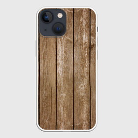Чехол для iPhone 13 mini с принтом Texture. Wood ,  |  | background | board | dark | gradient | paints | ripples | spot | spots | stripes | texture | white | wood | дерево | доски | линии | полосы | пятна | пятно | светлый | текстура | темная | темное | тьма | фон