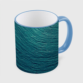 Кружка с принтом Endless Sea , керамика | ёмкость 330 мл | background | blue | dark | gradient | green | lines | ocean | paints | ripples | sea | spot | spots | stripes | texture | waves | волны | голубая | градиент | зеленый | краски | линии | море | океан | полосы | пятна | пятно | рябь | текстура | т