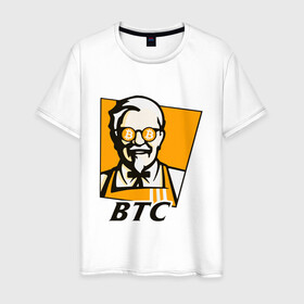 Мужская футболка хлопок с принтом BITCOIN БИТКОИН KFC , 100% хлопок | прямой крой, круглый вырез горловины, длина до линии бедер, слегка спущенное плечо. | binance | binance com | bitcoin | bittrex com | btc | exmo me | hodl | kfc | trading | банан | банан биржа | бинанс | биткоин | график | криптовалюта биржа | криптотрейдер | криптотрейдинг | кфс. | трейдинг