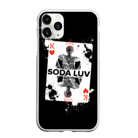 Чехол для iPhone 11 Pro матовый с принтом Репер - SODA LUV , Силикон |  | rap | rapper | soda luv | st. petersburg | vladislav terentyuk | владислав терентюк | репер | рэп | рэп исполнитель | санкт петербург