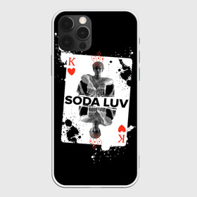 Чехол для iPhone 12 Pro Max с принтом Репер - SODA LUV , Силикон |  | rap | rapper | soda luv | st. petersburg | vladislav terentyuk | владислав терентюк | репер | рэп | рэп исполнитель | санкт петербург