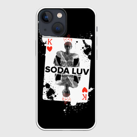Чехол для iPhone 13 mini с принтом Репер   SODA LUV ,  |  | rap | rapper | soda luv | st. petersburg | vladislav terentyuk | владислав терентюк | репер | рэп | рэп исполнитель | санкт петербург
