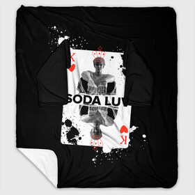 Плед с рукавами с принтом Репер - SODA LUV , 100% полиэстер | Закругленные углы, все края обработаны. Ткань не мнется и не растягивается. Размер 170*145 | rap | rapper | soda luv | st. petersburg | vladislav terentyuk | владислав терентюк | репер | рэп | рэп исполнитель | санкт петербург