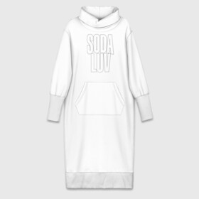 Платье удлиненное хлопок с принтом Репер   SODA LUV ,  |  | rap | rapper | soda luv | st. petersburg | vladislav terentyuk | владислав терентюк | репер | рэп | рэп исполнитель | санкт петербург